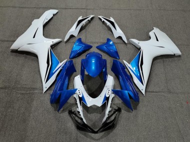 Bleu & Blanc 11-24 Suzuki GSXR 600-750 Carénage