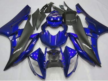 Bleu Métallisé & Noir 06-07 Yamaha R6 Carénage