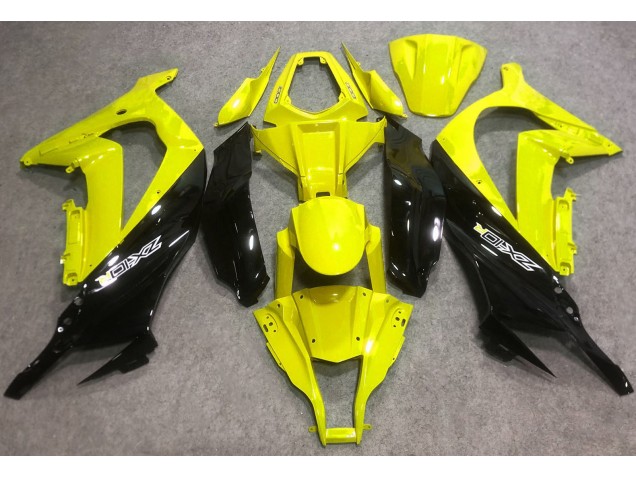 Jaune Brillant & Noir 16-19 Kawasaki ZX10R Carénage