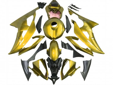 Jaune Foncé 08-16 Yamaha R6 Carénage