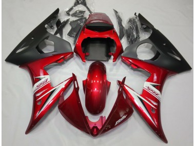 Rouge Blanc 03-04 Yamaha R6 Carénage