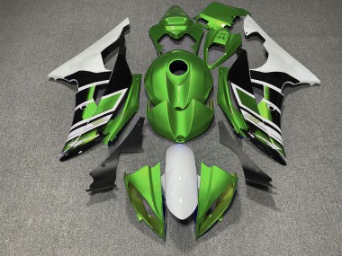 Vert Noir & Blanc Style OEM 08-16 Yamaha R6 Carénage