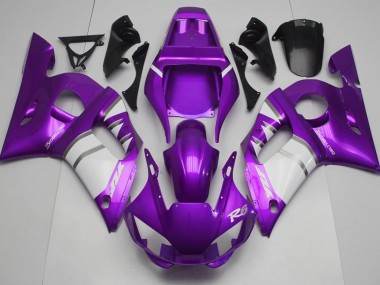 Violet & Blanc 98-02 Yamaha R6 Carénage